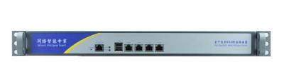 China 1U Atom Server Rack mount Firewall Appliance With 4 LAN And BYPASS for sale