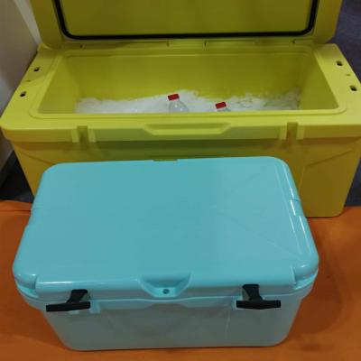 China 35 L Waterproof Rotomold Plastic Insulated Storage Box Insulated Trash Can For Fishing And Tackle for sale