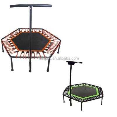 China Adult Fitness Trampoline Springfree Commercial Hexagonal Trampoline 38