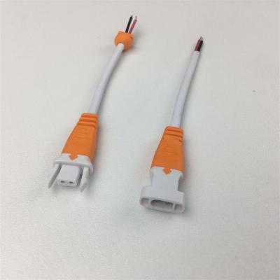 China PVC+Copper Quick Lead Wire 2 Pin Cable Male & Female & Male Female DC Plug-in Connector for sale