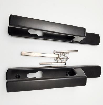 China Powder Coating Aluminium Window Handle Lock , Right Angle Window Door Handles ODM for sale