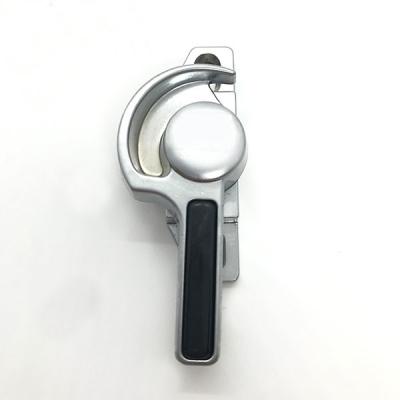 China Modern Crescent Window Latch Lock ODM Half Moon Shape Powder Spray for sale