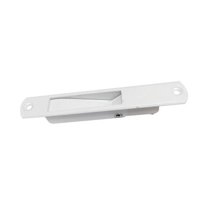 China UPVC Aluminium Sliding Window Lock White powder coating painting surface for sale