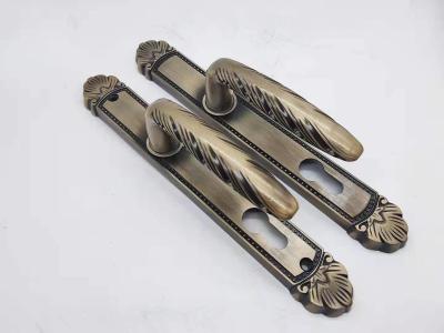 China Zinc Alloy Sliding Door Pull Handles For Villa Decorative Anti Theft for sale