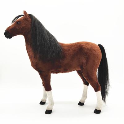 China High Quality Handcrafted Horse Decoration 46cm Simulation Horse Artwork Modern Home Decoration Decorations For Home for sale