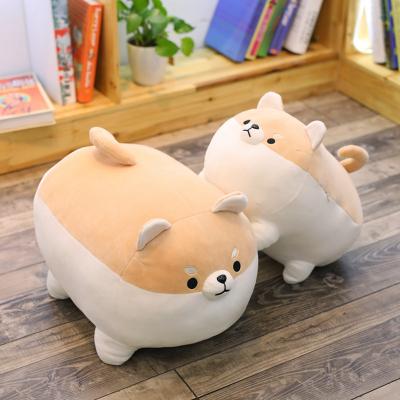 China Cute Cozy Shiba Inu Stuffed Soft Animal Corgi Chai Pillow Christmas Gift Toy for Girl Kawaii Valentine Present Kid Plush Toy for sale