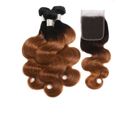 China Best Selling Silky Wave Straight 1B 30 Ombre Body Wave Hair For Black Woman for sale