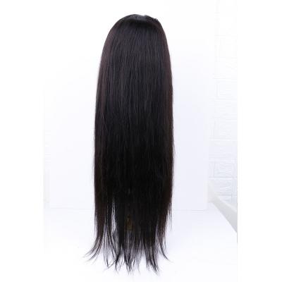 China Hot Selling Silky Straight Wave Wig 24 Inch Transparent Lace Front Wigs Straight Hair Wig for sale