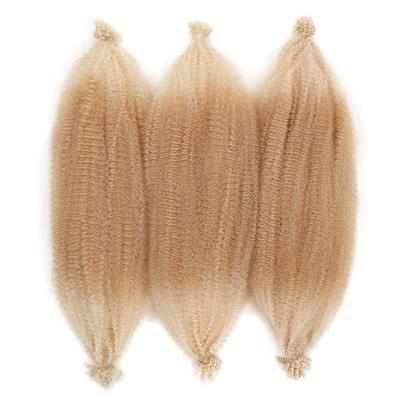 China Factory Direct Synthetic Hair Big Braids Braided Curly Afro Braiding Hair Crochet Ombre for sale