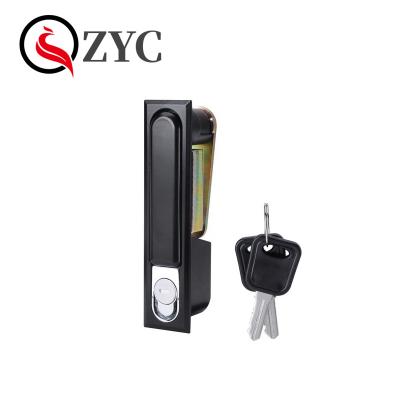 China Cabinet Aluminum Alloy Panel Push Cabinet Door Handle Magnetic Lock With Keys for sale