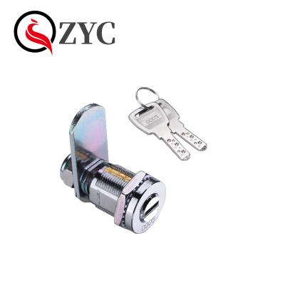 China Interesting Price ATM Machine Key Master Key Cabinet Cam Zinc Alloy Lock With Flat Key for sale