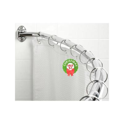 China Sustainable Bathroom Accessories Polished Expandable Curtain Rod Pole for sale