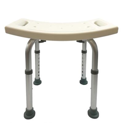 China Waterproof HDPE Folding Shower Chairs Bench Elder Backrest for sale