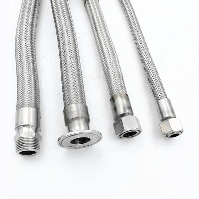 China Corrosion Resistance Can Be Customized Metal Tube Sus304 Stainless Steel Flexible Metal Expandable Braided Hose for sale