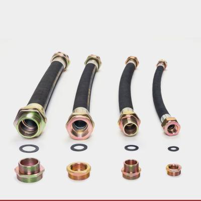 China Chemical Industry 1/4 Inch 3/4 Inch Flexible Suction Air Nylon Gasoline Oil Steel Wire Braided Hydraulic Rubber Hose for sale