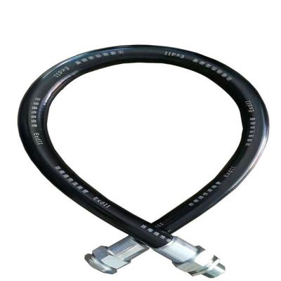 China Chemical Industry 1/4 Inch 3/4 Inch Flexible Suction Air Nylon Gasoline Oil Steel Wire Braided Hydraulic Rubber Hose for sale