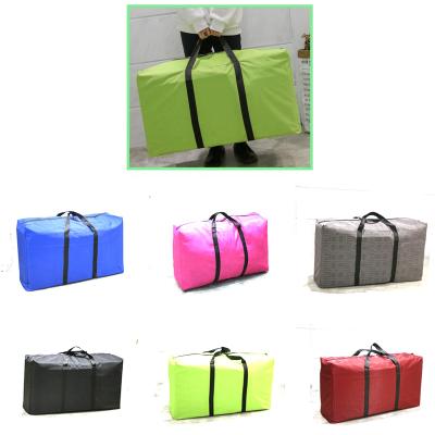 China Large traditional storage bag with reinforced handles and zippers for sale