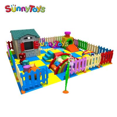 China Amusement Park For School Play Equipment Popular Children Play Equipment Soft Frame Playmat Road for sale