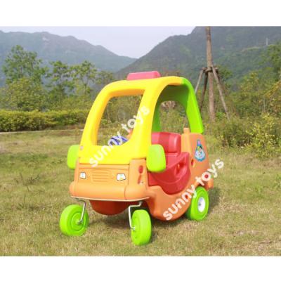 China Children play eqipment play center china preschool plastic playground kindergarten playing equipment car for sale