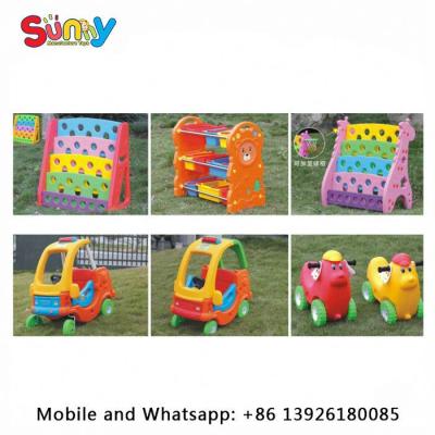 China Children play eqipment preschool play center China plastic play slide manufacturers play castle for kindergarten for sale