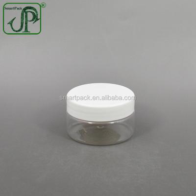 China 50ml Round Shape Industrial Single Wall Cosmetics /chemical Plastic PET /Daily Use Jar For Facial Cream Packaging for sale