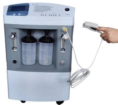 China Hospital Double H Flow Oxygen Machine Generator Portable Oxygen Generator Plastic Oxygen-Equipment Plastic Concentrator for sale