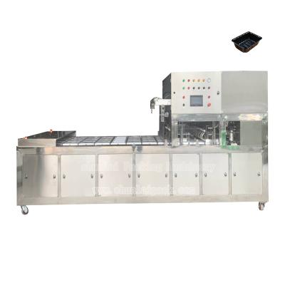 China Multifunctional Rice Fast Food Box Tray Sealing Machine Tray Sealer for sale