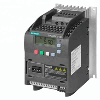 China 6SL3210-5BE22-2UV0 SINAMICS V20, 3AC400V 2.2KW 6SL3210-5BE22-2UV0 UNFILTERED for sale