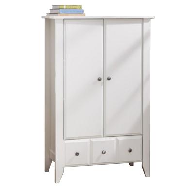 China Modern Modular Bedroom Furniture Combination Clothes Wardrobe 2 Door 1 Drawer Wooden Wardrobe For Bedroom for sale