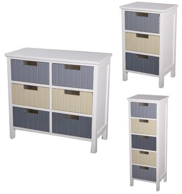 China Six Drawers Factory Customized Modern Wooden Storage Lots Small Drawer Cabinet With 3 5 6 Drawers for sale