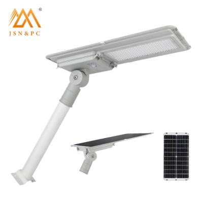 China Road new design outdoor induction ip65 waterproof 60w 100w 180w all in one led solar street light price list for sale