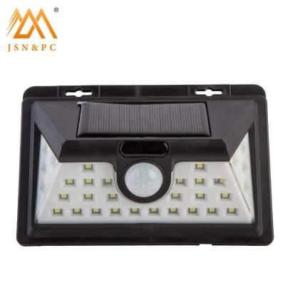 China Modern Outdoor Light Fixtures Modern Fancy LED Solar Outdoor Wall Lights 15W Sensor Lights for sale