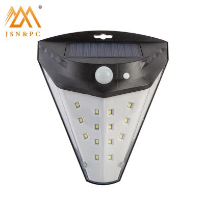 China 6W Security Solar Power PIR Motion Sensor Wall Light Outdoor Modern Decorative Waterproof for Garden for sale