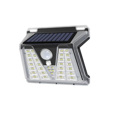 China Direct Bright Outdoor LED Wall Light Solar Garden Entrance Security Plant Sensor Wall Light for sale