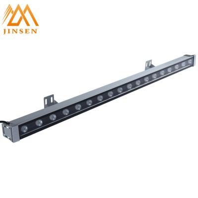 China Hotel Factory Price 2 Years Warranty 18W RGB Architectural Led Wall Washer Light for sale