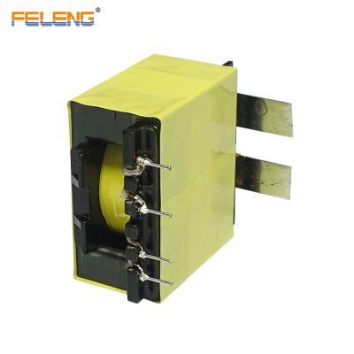 China PE EQ PC40 Ferrite Core PCB 5v Audio Transformer High Frequency EQ4020 Coil For Inverter for sale