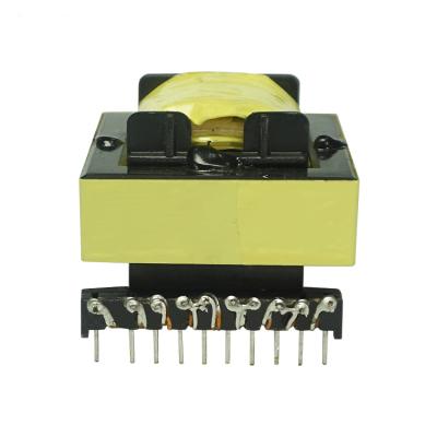 China TV Coil 6+6 Pin Ferrite Core High Frequency ee55 Transformer 100khz for sale