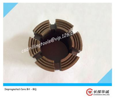 China BQ High Quality Synthetic Wireline Impregnated diamond core bit for sale