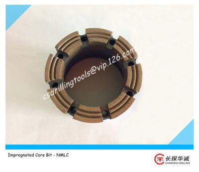 China NMLC High Quality Synthetic Wireline Impregnated diamond core bit for sale