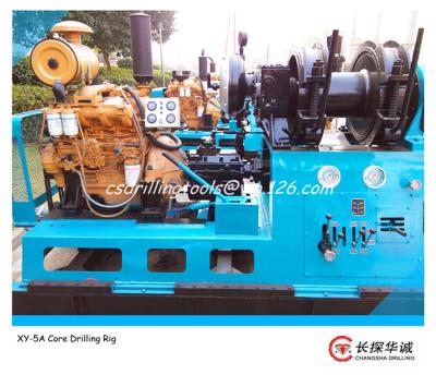 China XY-5A Core Drilling Rig for mining exploration; wire line core drilling for sale