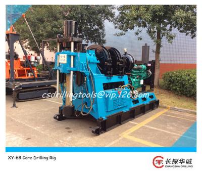 China XY-6B Core Drilling Rig for mining exploration, wire line core drilling machine for sale