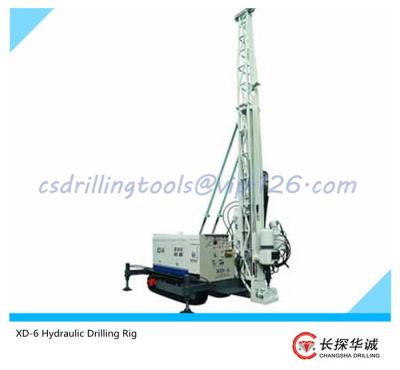 China XD-6 Hydraulic Drilling Rig for engineering coring; soil sampling; Soil Investigation; spt equipment for sale