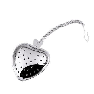 China Viable High Quality Heart Shape Mesh Tea Infuser Ball Stainless Steel Tea Filter, Tea Strainer, Tea Infuser for sale