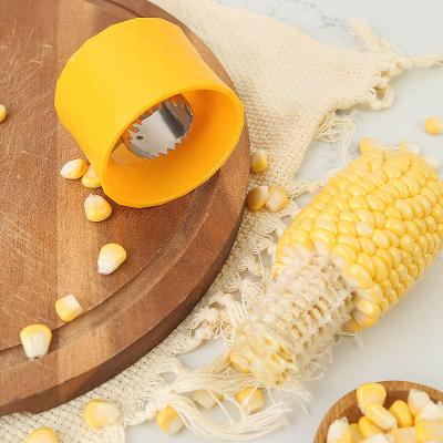 China Viable Hot Selling Steel Diamond Corn Cob Peeler, Amazon Kitchen Accessories ABS Stripper and Scraper Tools for sale