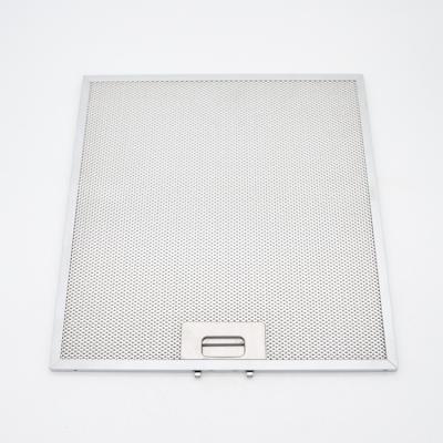 China Range Aluminum Aluminum Hood Cooker Vent Hood Wire Mesh Filter for sale