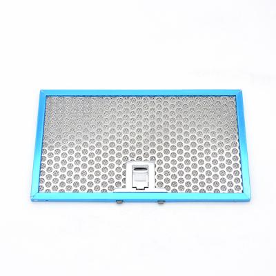 China Aluminum Hood Replacement With Perforated Expanded Metal Mesh Range Hood Filter Kitchen Types for sale