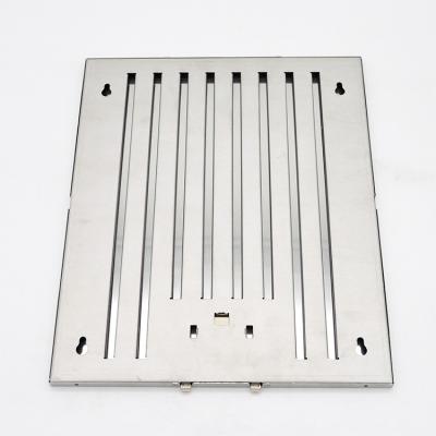 China Stainless Steel Grease Baffle Hood Plate Filters Replacement For Smoke On Sale for sale