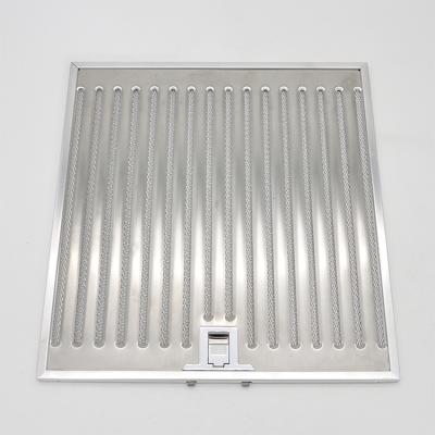 China aluminum stainless steel / stainless steel kitchen bulkhead exhaust hood broan grease filter for smoke for sale