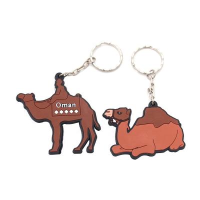 China Suitable For Travel Create Personal Anime PVC Keychain Gifts Pendant Embossed Rubber Keychains Customized for sale