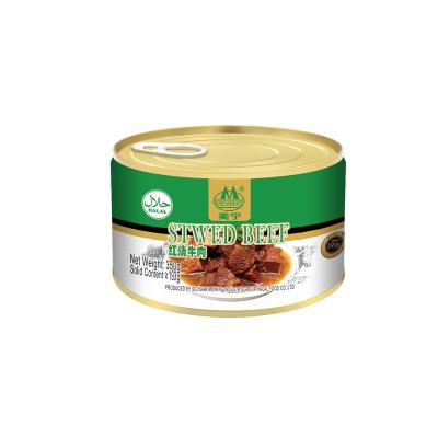 China Canned High Quality Canned Stewed Beef Canned Beef 350g ready to export for sale